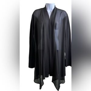 - Tommy Bahama Women's Long-Sleeve Mesh Cardigan color black one size